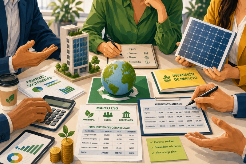Financiamiento para empresas de impacto: bonos verdes, créditos y fondos de inversión