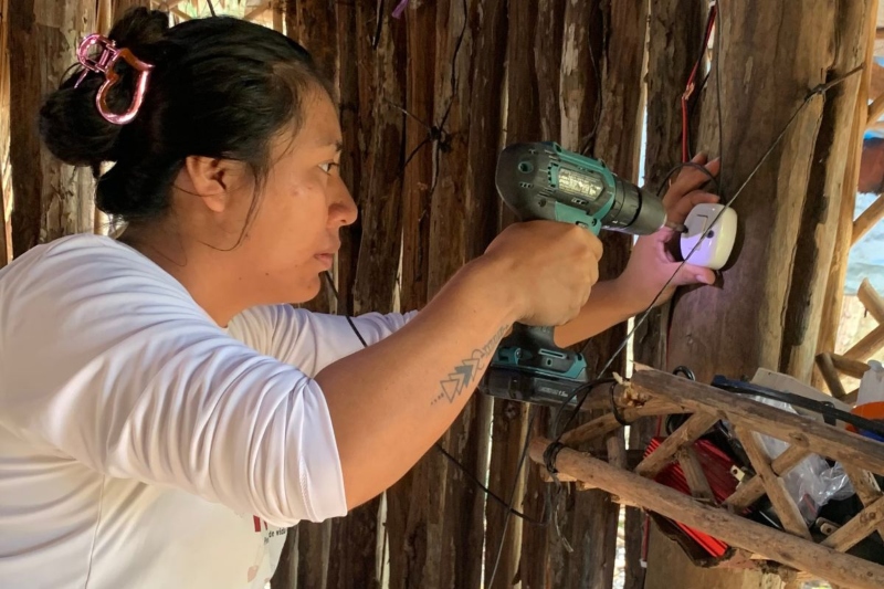 Mujeres mayas llevan el sol a casa e impulsan la acción climática en México